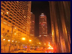 Chicago by night - the Loop 06 - State Street, Marina City